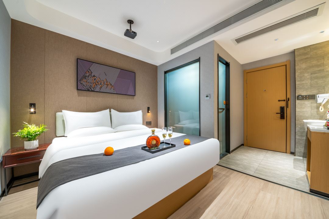 Manqing Smart Hotel (Taiyuan Changfeng Street North America New World Fashion Center)