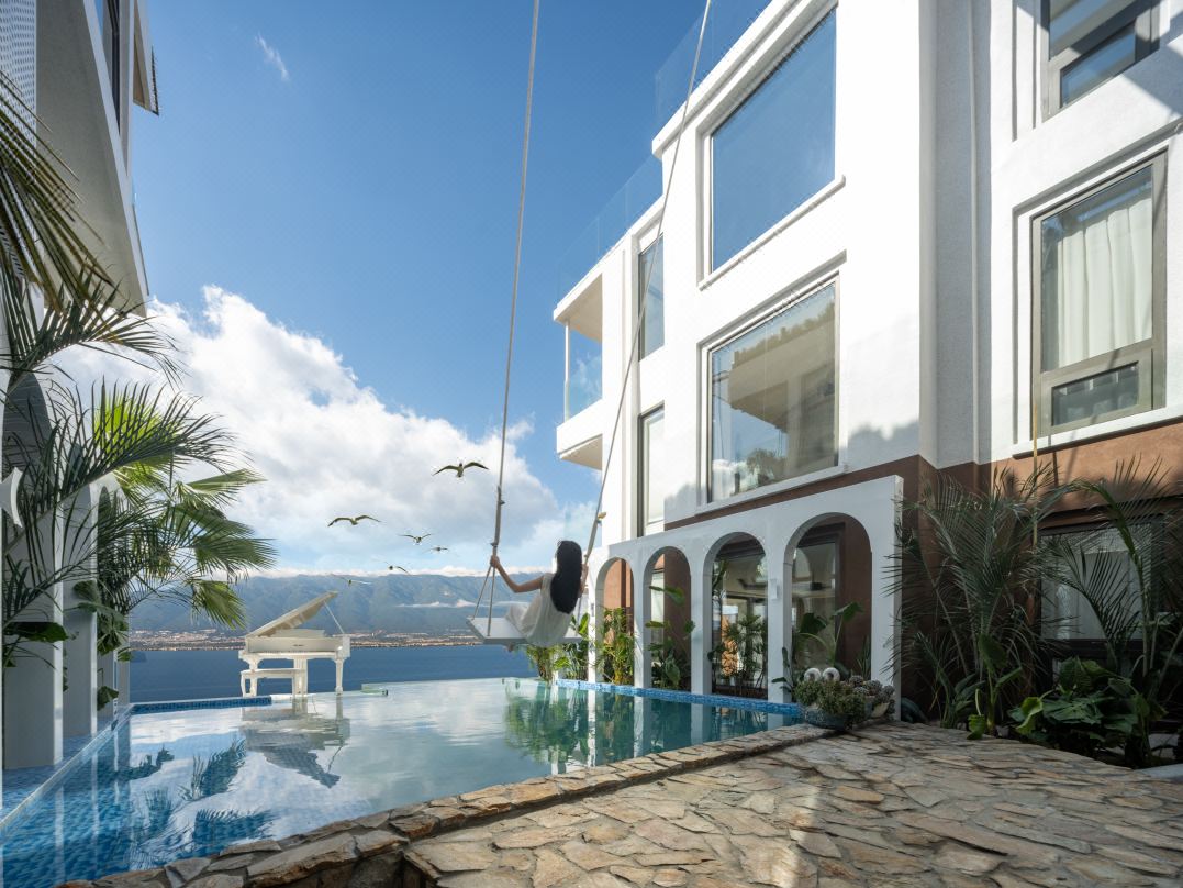 Xianyun Astrum Pool | Dessert · 360 ° Cliff Sea View Music Hot Spring Hotel (Dali Erhai Branch)