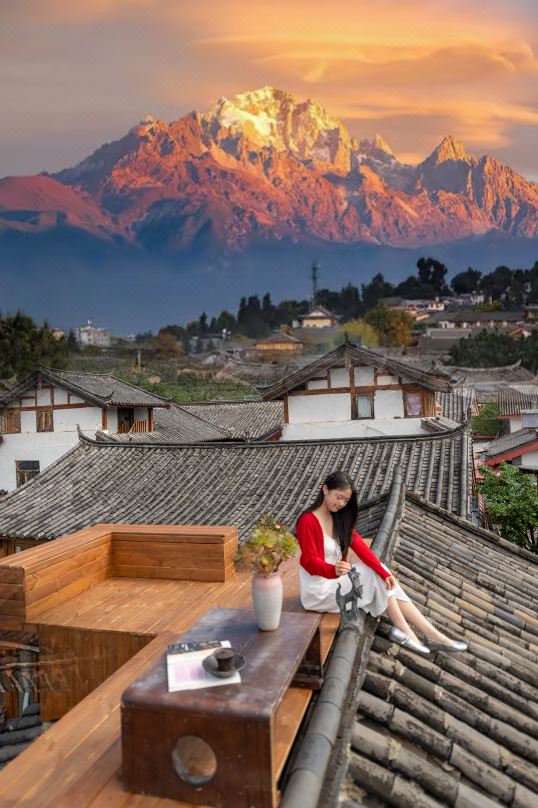 Qimu Qingchuan · Snow Mountain View Light Luxury and Beautiful Accommodation