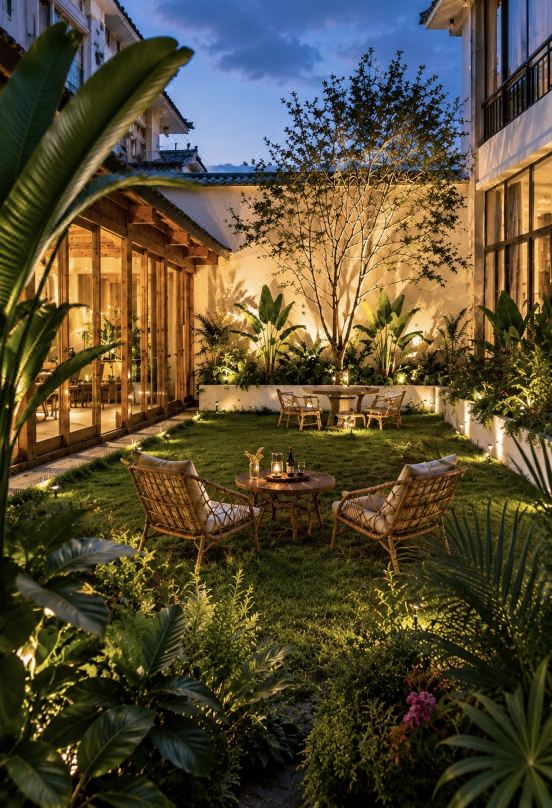 花沁|Bali Retreat·森系木屋|野奢庭院（大理才村龍龕碼頭店）