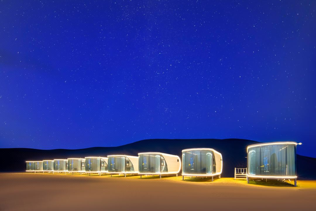 Zhongwei Shapo Tou Desert Wilderness Desert Stargazing Inn