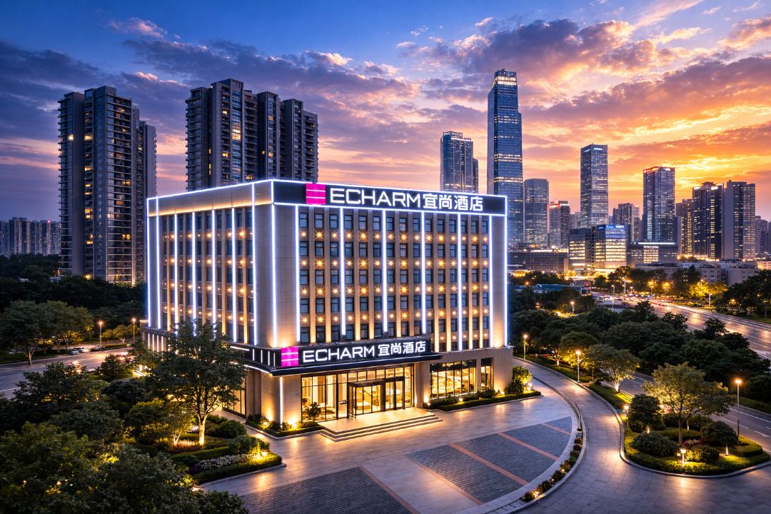 Echarm Hotel (Changsha Guihua Park Metro Station)
