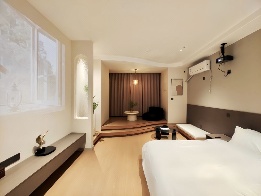 Qiyue Homestay (Anyang CBD Park Wanda)