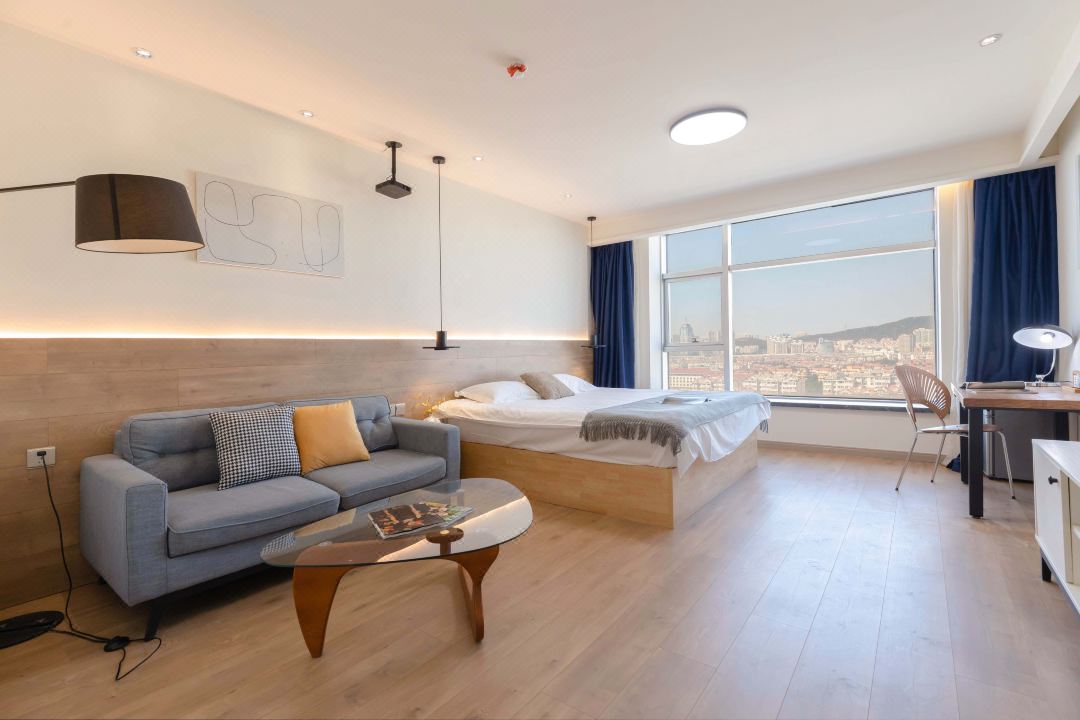 Mint Flat|溫度主題公寓（青島五四廣場香港中路店）