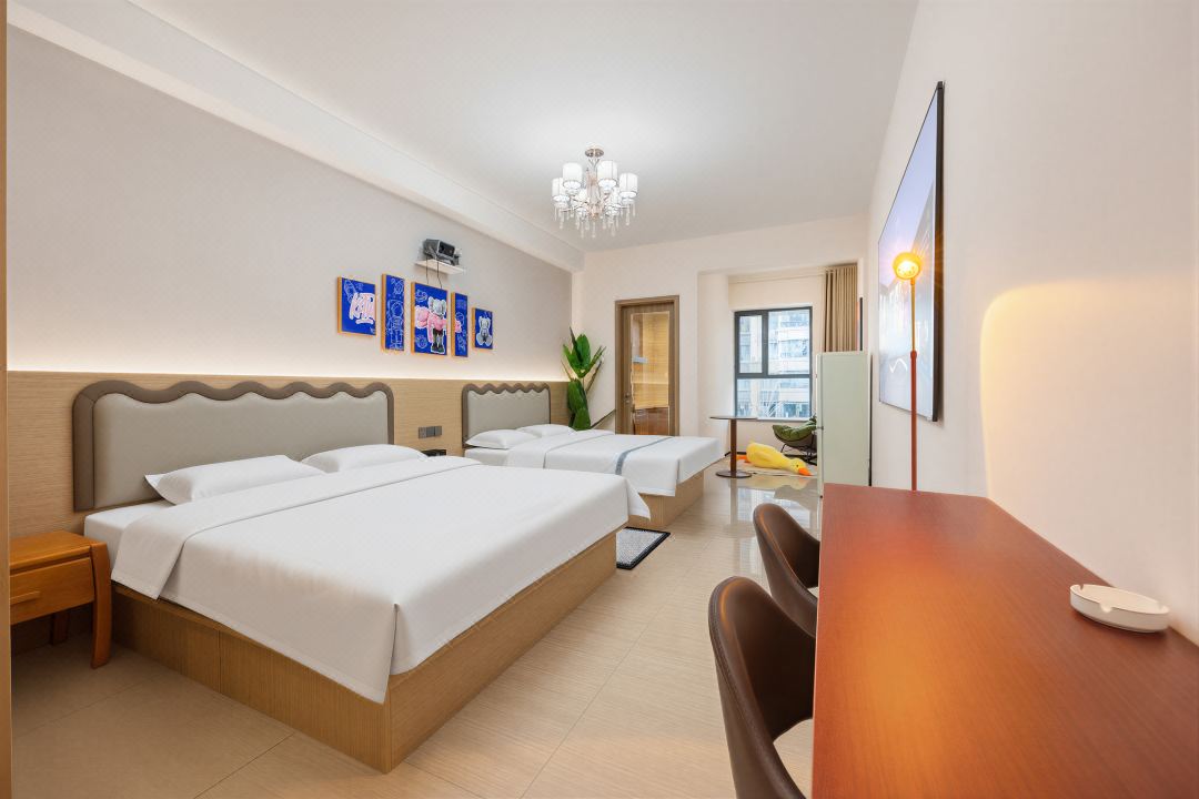 Weihai · Town Talk Homestay: Whimsical WarmMicroMansion (Weihai Railway Station Hanlefang Branch)