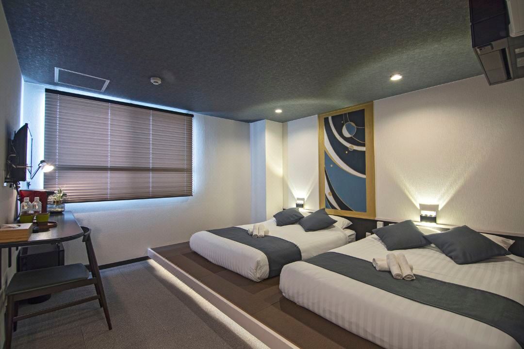 【YUYU UKIYOE HOTEL】Ten minutes to USJ｜1-minute walk to station | Newly built hotel