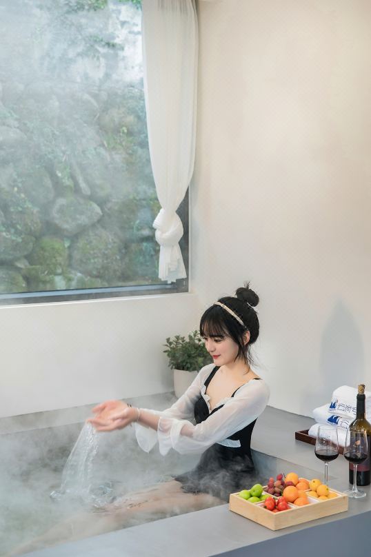 AnJiYunshangxi·Starry Sky Paradise·Mountain Luxury Hot Spring Resort VILLA Small Courtyard