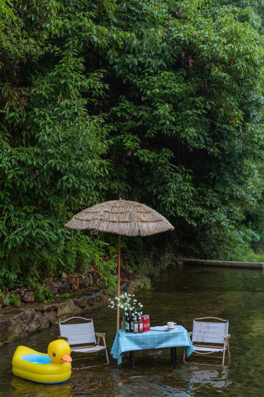 Anji Huitao Ju · Wilderness Starry Sky · Cooking Tea Around the Stove · Vacation Homestay Villa