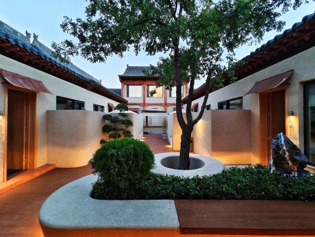 Qingmo · Private Hot Spring · Homestay (Xinzhou Ancient City)