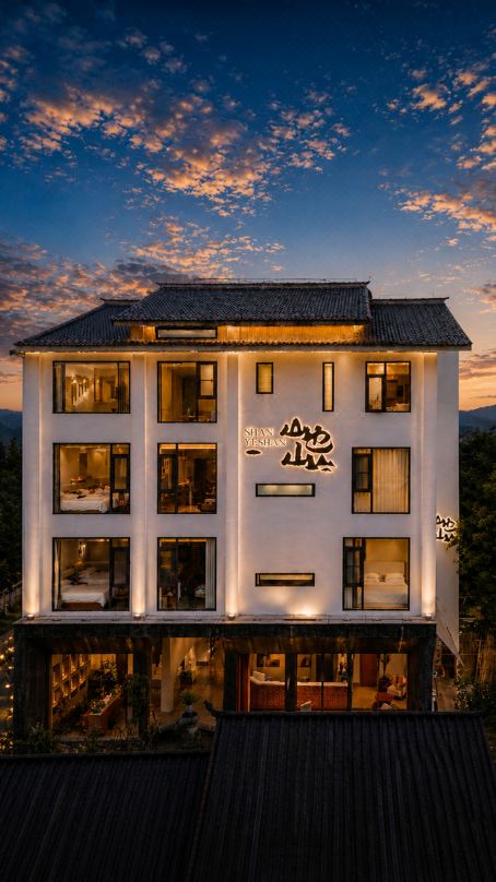 Shanyashan · Walnut Space Designer Aesthetic Homestay (Libo Xiaoqikong Dongmen Branch)
