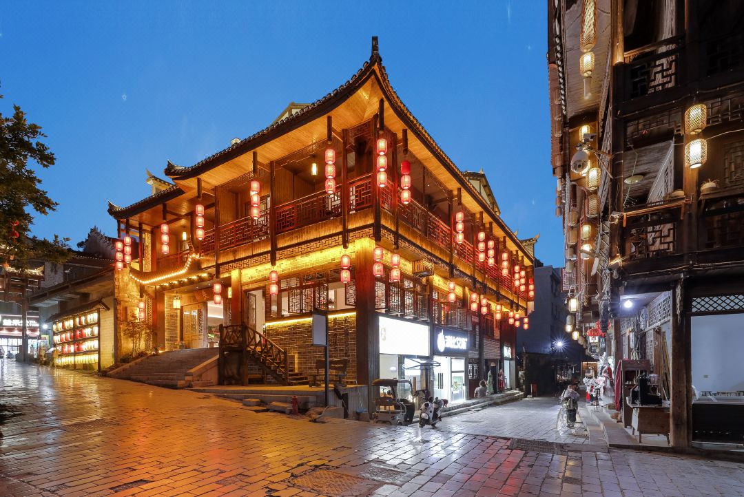Border Town Tea Cave Liangyuan Courtyard Courtyard Homestay