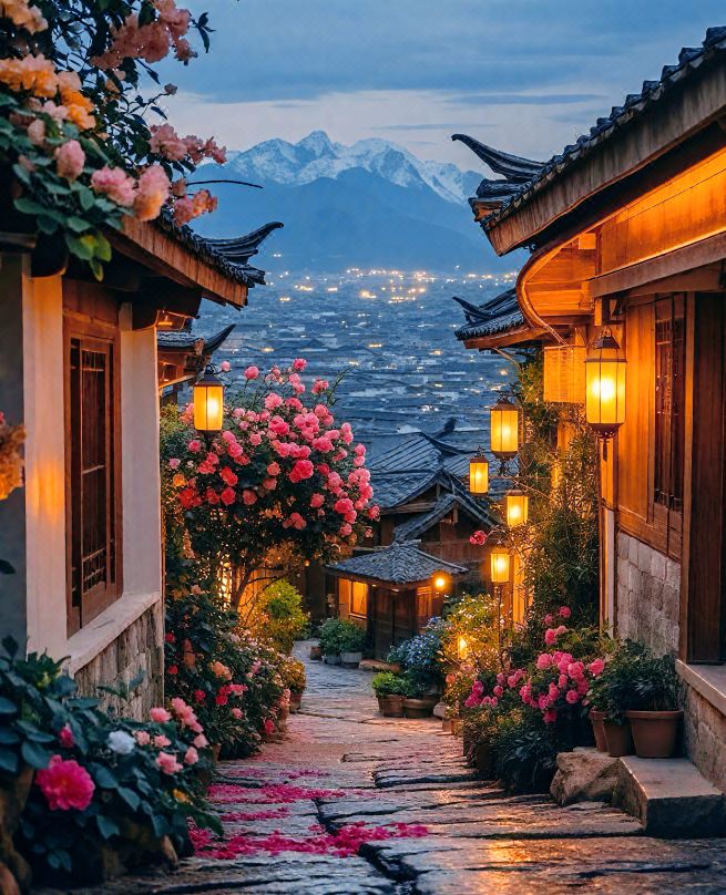 喜歡裡沉浸綠氧靜享自然花園雅居holiday village（麗江古城店）