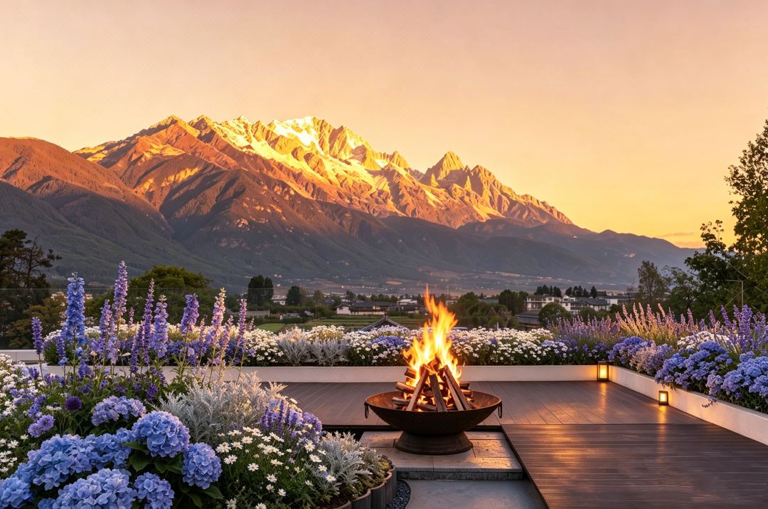 橙子夏日Dolomiti ｜頌序如棠·Wild Luxury Garden（雪山觀景店）