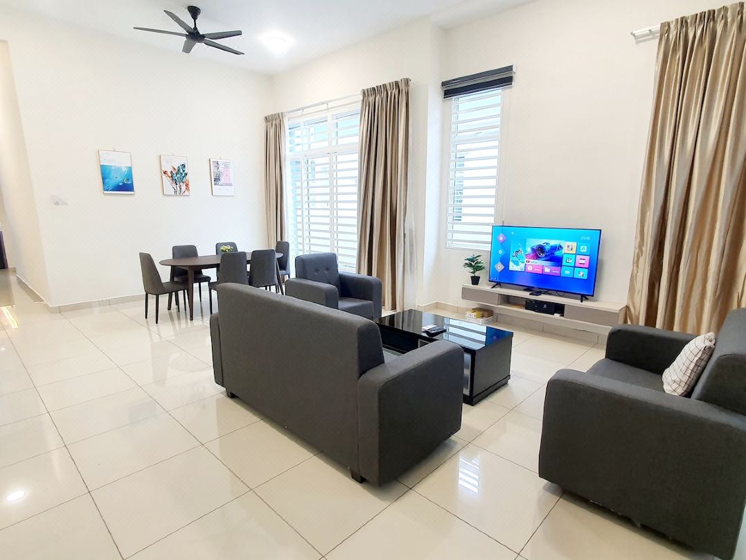 Cozy Spacious 4BR 12Pax Bungalow @ Alma AEON 52 @ Jovial