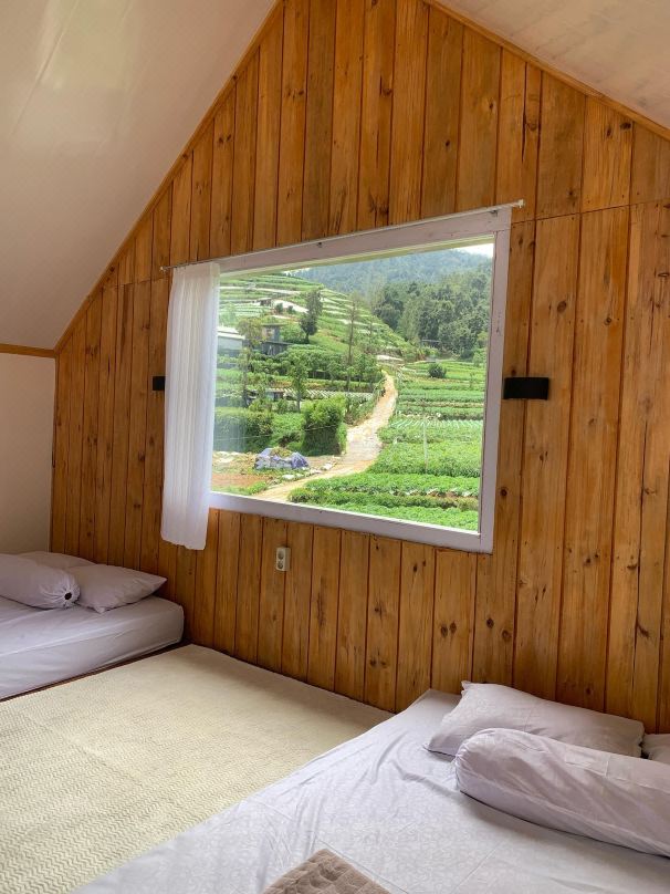 Cabin wahyuabadi nearprau mountain mezzanine dieng