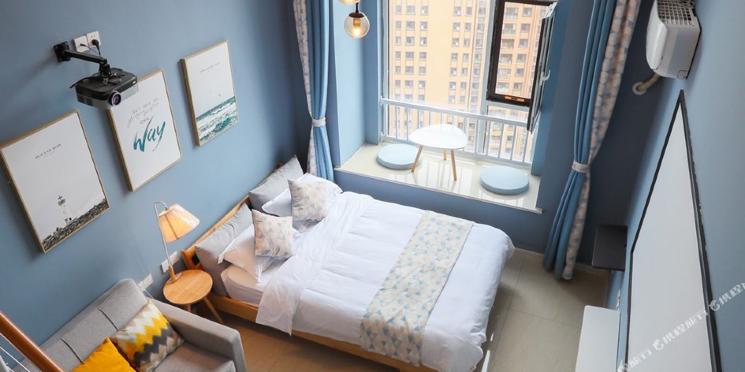 筑悦家LOFT海景影院公寓(日照大学城店)