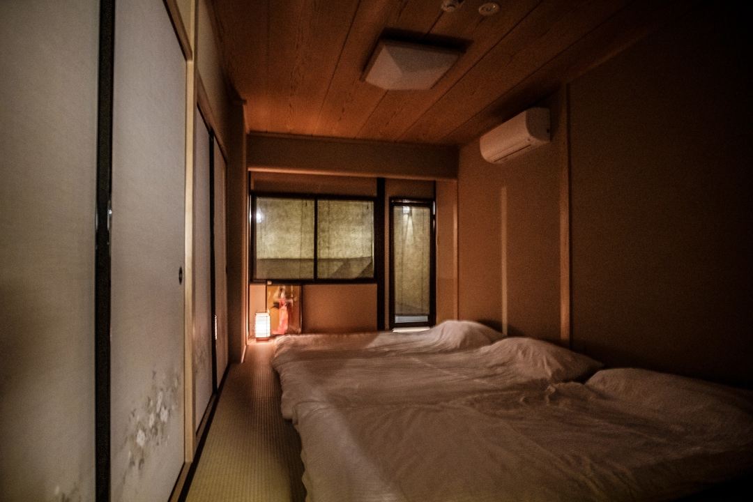 Rental of a Whole Kyomachiya Kinka with a Gard