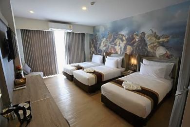 Triple Room Non smoking โรงแรม ไบรท์ โฮเต็ล ขอนแก่น