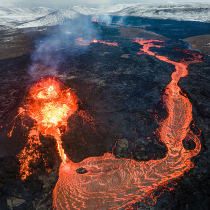 冰岛法格拉达尔火山一日游 冰岛法格拉达尔火山一日游