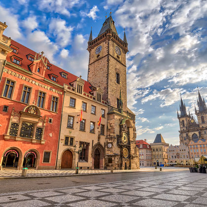 捷克+布拉格+布拉格城堡+查理大桥+布拉格老城广场+圣维特主教座堂一日游