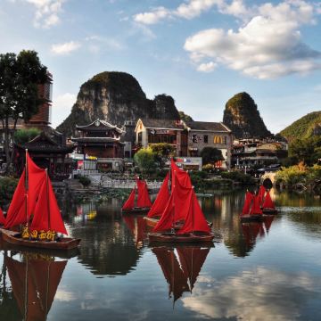 阳朔+漓江风景名胜区+贺州+龙脊梯田5日4晚私家团 阳朔+漓江风景名胜区+贺州+龙脊梯田5日4晚私家团