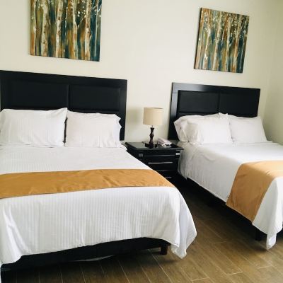 Basic Double Room, 2 Double Beds
