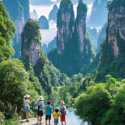 张家界+天门山+凤凰5日4晚拼小团 张家界+天门山+凤凰5日4晚拼小团