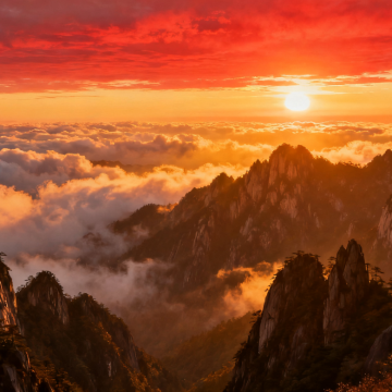 黄山风景区+宏村+西递4日3晚跟团游 黄山风景区+宏村+西递4日3晚跟团游