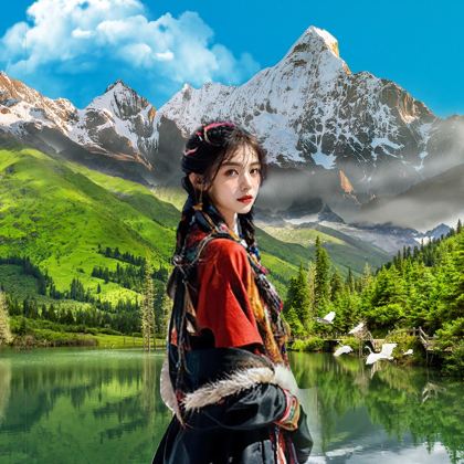 成都+四姑娘山+墨石公园景区+鱼子西+木格措5日4晚跟团游 成都+四姑娘山+墨石公园景区+鱼子西+木格措5日4晚跟团游