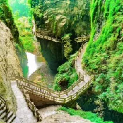 重庆+武隆天生三桥+仙女山国家森林公园+蚩尤九黎城5日4晚私家团 重庆+武隆天生三桥+仙女山国家森林公园+蚩尤九黎城5日4晚私家团