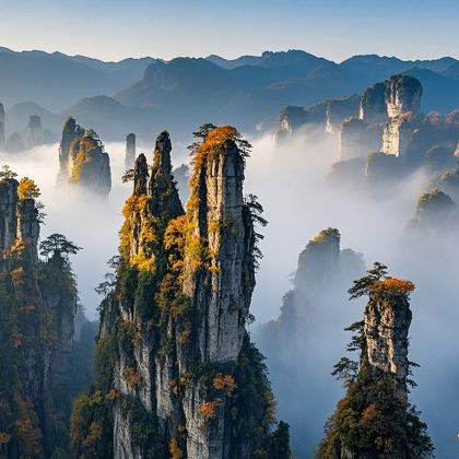 张家界+天门山+凤凰5日4晚拼小团 张家界+天门山+凤凰5日4晚拼小团