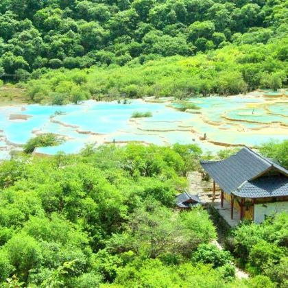 四川九寨沟风景区+黄龙风景名胜区2日1晚跟团游