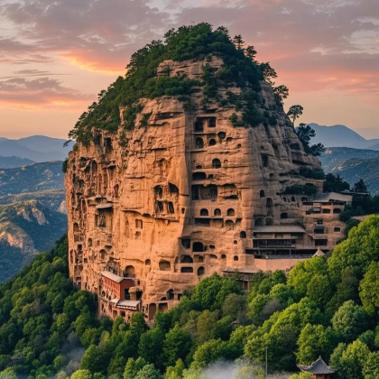 崆峒山+麦积山石窟+兰州水墨丹霞旅游景区5日4晚跟团游 崆峒山+麦积山石窟+兰州水墨丹霞旅游景区5日4晚跟团游