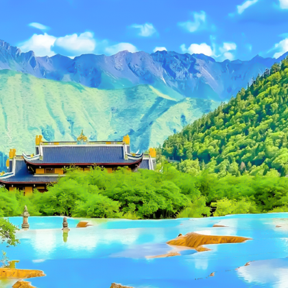 成都+九寨沟+黄龙风景名胜区+都江堰景区+三星堆博物馆6日5晚跟团游 成都+九寨沟+黄龙风景名胜区+都江堰景区+三星堆博物馆6日5晚跟团游