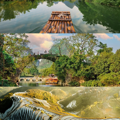 广西桂林+龙脊梯田+阳朔5日4晚私家团 广西桂林+龙脊梯田+阳朔5日4晚私家团