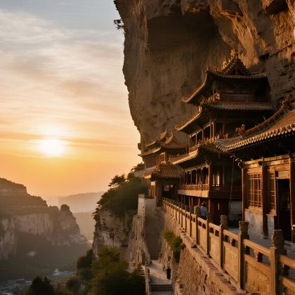 山西太原+五台山+大同+平遥古城+山西黄河壶口瀑布旅游区6日5晚私家团 山西太原+五台山+大同+平遥古城+山西黄河壶口瀑布旅游区6日5晚私家团
