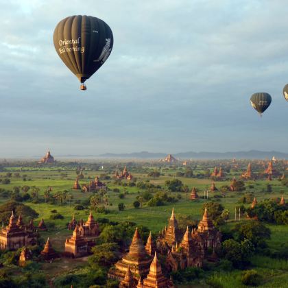 缅甸曼德勒省良乌蒲甘热气球4日4晚半自助游
