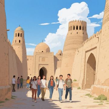 乌兹别克斯坦塔什干+撒马尔罕+布哈拉+希瓦6日5晚自由行 乌兹别克斯坦塔什干+撒马尔罕+布哈拉+希瓦6日5晚自由行