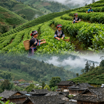 普洱+景迈千年万亩古茶园+翁基布朗族老寨3日2晚拼小团 普洱+景迈千年万亩古茶园+翁基布朗族老寨3日2晚拼小团