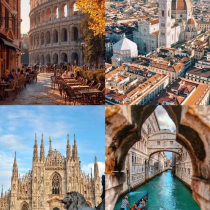意大利罗马+佛罗伦萨+米兰7日6晚私家团 意大利罗马+佛罗伦萨+米兰7日6晚私家团