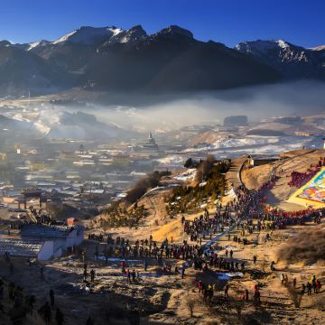 天水+甘南+莲宝叶则景区+黄河九曲第一湾+拉卜楞寺+黄河石林国家地质公园+麦积山石窟+炳灵寺+武山摩崖石窟文化旅游区10日9晚私家团 天水+甘南+莲宝叶则景区+黄河九曲第一湾+拉卜楞寺+黄河石林国家地质公园+麦积山石窟+炳灵寺+武山摩崖石窟文化旅游区10日9晚私家团