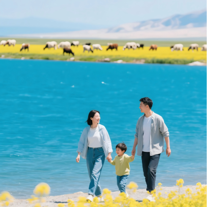 青海湖+鸣沙山月牙泉+张掖七彩丹霞旅游景区+嘉峪关关城8日7晚私家团 青海湖+鸣沙山月牙泉+张掖七彩丹霞旅游景区+嘉峪关关城8日7晚私家团