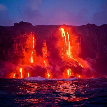夏威夷大岛(夏威夷岛)+夏威夷火山国家公园+基拉韦厄峰+彩虹瀑布+普纳鲁吾黑沙海滩+霍那伍国家历史公园2日1晚私家团 夏威夷大岛(夏威夷岛)+夏威夷火山国家公园+基拉韦厄峰+彩虹瀑布+普纳鲁吾黑沙海滩+霍那伍国家历史公园2日1晚私家团