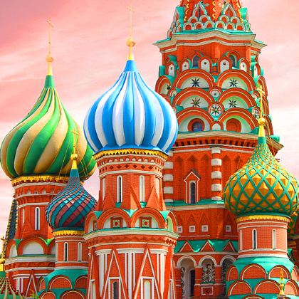 俄罗斯莫斯科+圣彼得堡10日跟团游