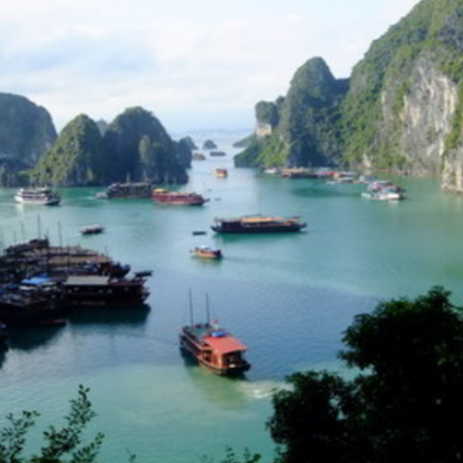 广西南宁+德天跨国瀑布景区+通灵大峡谷+明仕田园+越南下龙湾+河内+天堂岛8日7晚跟团游 广西南宁+德天跨国瀑布景区+通灵大峡谷+明仕田园+越南下龙湾+河内+天堂岛8日7晚跟团游