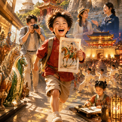 『神都奇遇记·4日亲子研学营』中英双语团期可选·五钻舒心团‖ 暑期亲子必选·带娃沉浸式探秘十三朝古都·百宝镇馆探索|博物馆印章收集+白马寺异域建筑趣味体验 带娃也轻松|唐三彩手作+飞花令诗词挑战,亲子互动爆满 『神都奇遇记·4日亲子研学营』中英双语团期可选·五钻舒心团‖ 暑期亲子必选·带娃沉浸式探秘十三朝古都·百宝镇馆探索|博物馆印章收集+白马寺异域建筑趣味体验 带娃也轻松|唐三彩手作+飞花令诗词挑战,亲子互动爆满
