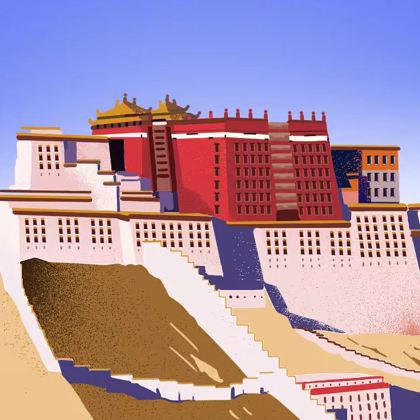 中国西藏拉萨布达拉宫10日9晚自由行