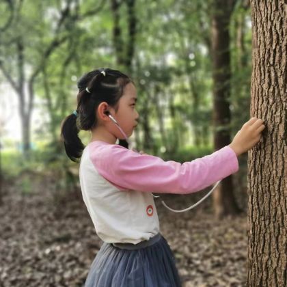 亲近自然【神奇大树】上海半日独立营丨测量高度、测量年龄、聆听大树的声音