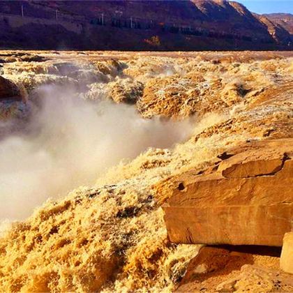 山西黄河壶口瀑布旅游区+五台山+平遥古城4日3晚跟团游