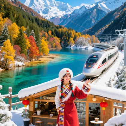 成都+九寨沟+黄龙风景名胜区+四姑娘山5日4晚拼小团 成都+九寨沟+黄龙风景名胜区+四姑娘山5日4晚拼小团